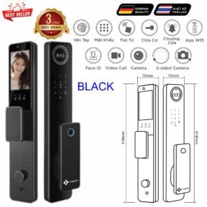 Khoá điện tử Luxury – Mã SP: HB CG87VF TITAN – BH 3 năm