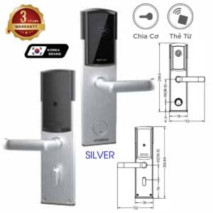 Khoá điện tử Hotel – Hyundai – Mã SP: HY-HL01 – BH 3 năm
