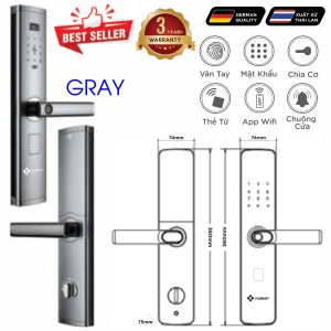 Khoá điện tử Luxury – Mã SP: HB CG61 – BH 3 năm