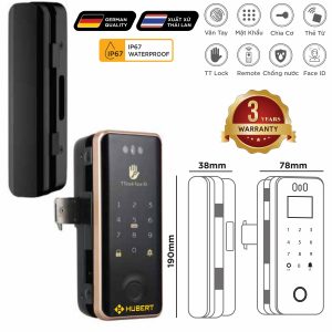 Khoá điện tử Luxury – Mã SP: HB CK79F BLACK – BH 3 năm