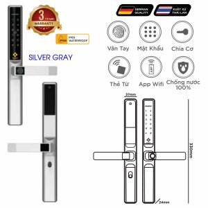 Khoá điện tử Luxury – Mã SP: HB CN68 – BH 3 năm
