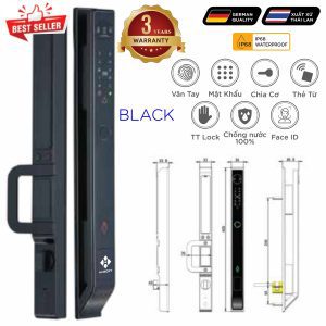 Khoá điện tử Luxury – Mã SP: HB CG78F – BH 3 năm