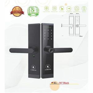 Khóa Điện Tử KASSLER – Mã SP: 567 BLACK (APP TTLOCK)