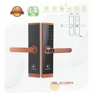 Khóa Điện Tử KASSLER – Mã SP: 567 COPPER (APP TTLOCK)