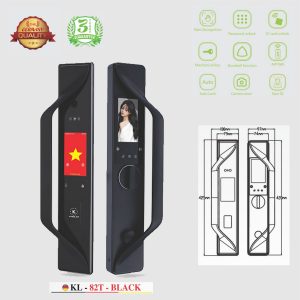 Khóa Điện Tử KASSLER – Mã SP: KL-82T BLACK (APP USMART GO)