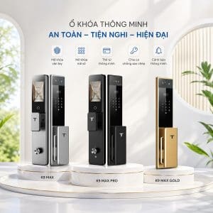 Khóa Điện Tử TENON – Mã SP: Tenon A30 - Màu sắc: Đen/Bạc/Vàng
