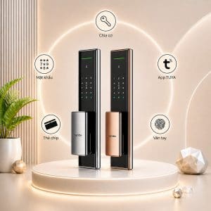 Khóa Điện Tử TENON – Mã SP: Tenon A5 - Màu sắc: Đồng/Đen